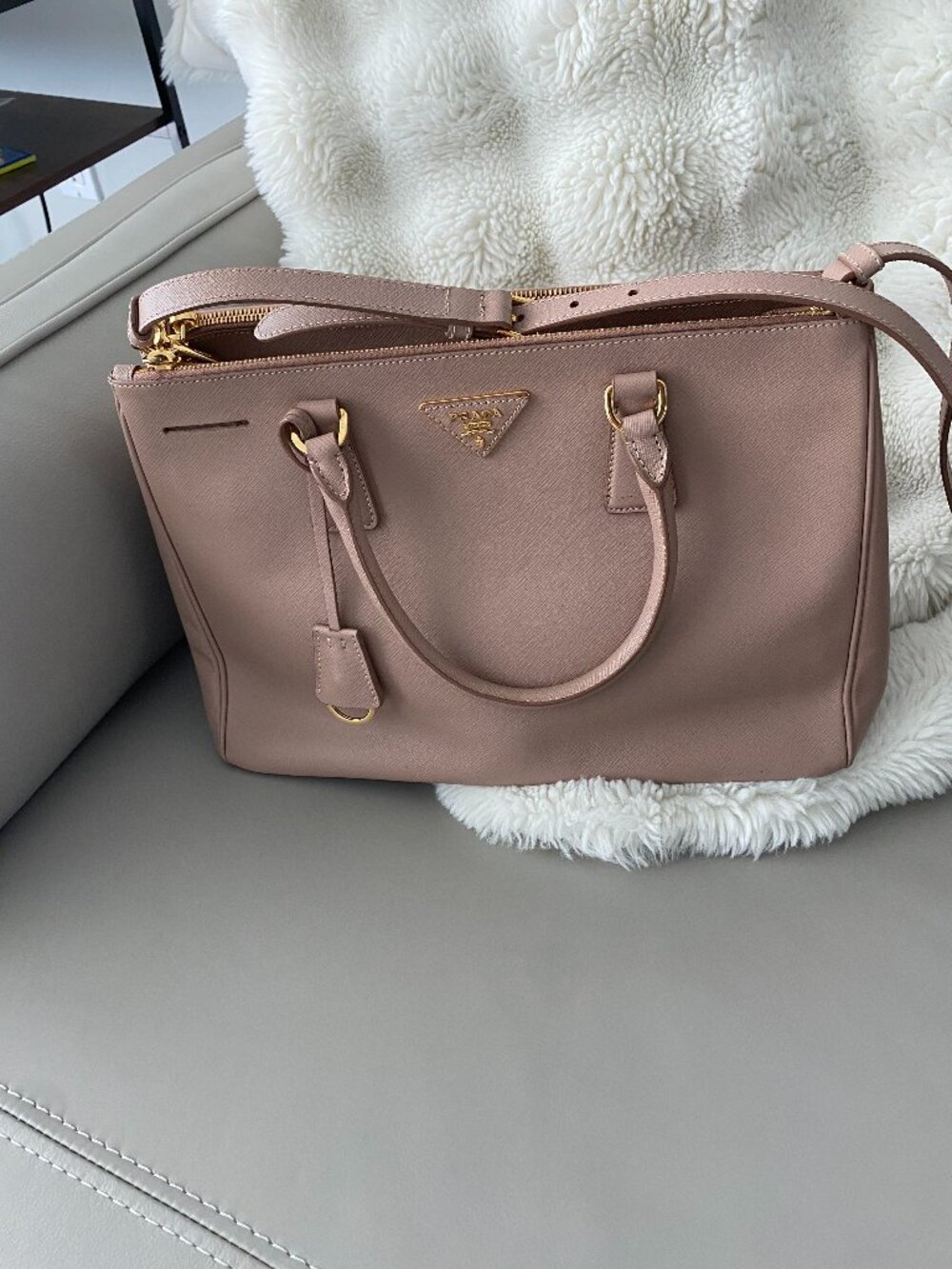 Prada Saffiano Lux Bag